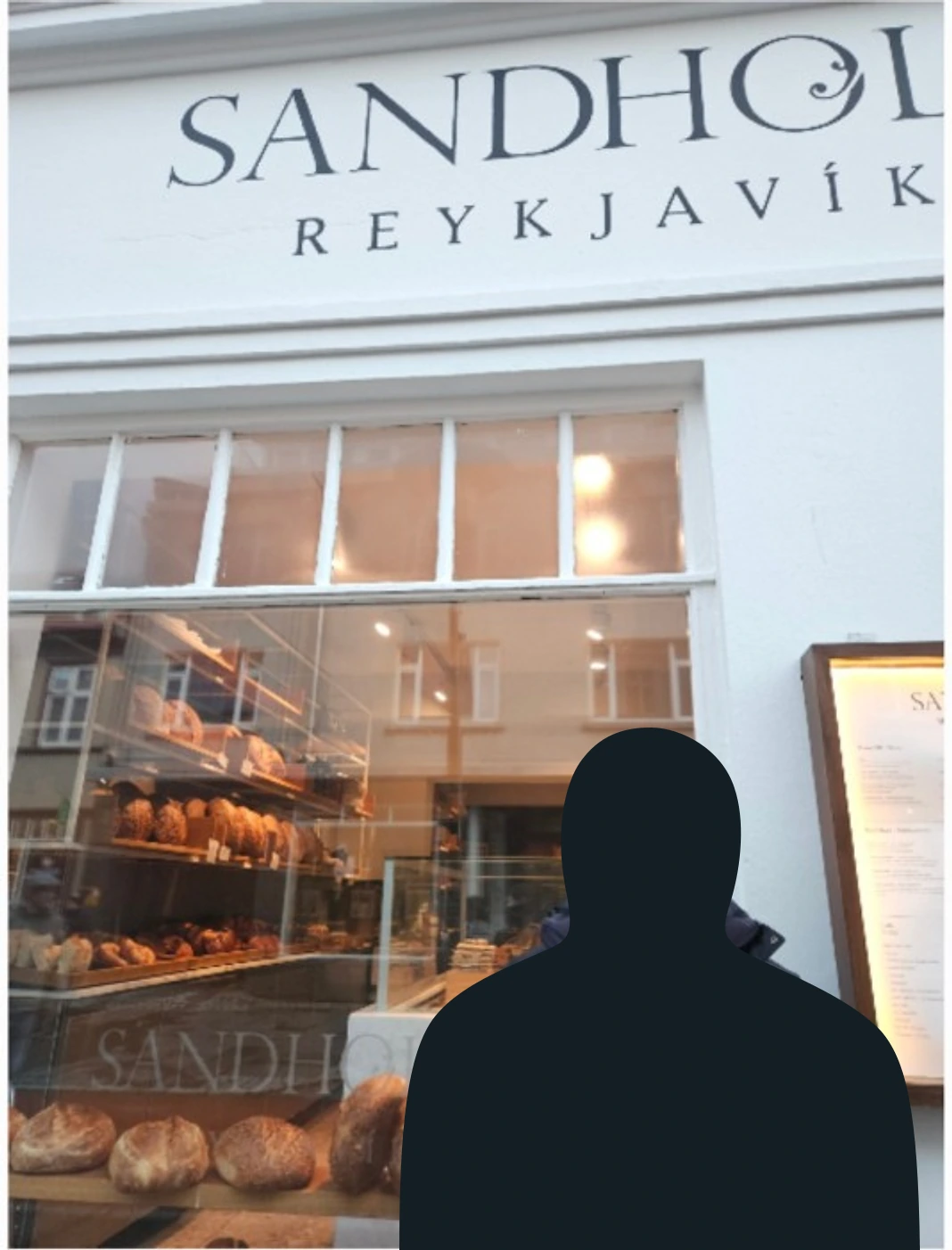 레이캬비크 중심가 라우가베구르 거리의 샌드홀트 매장 외관
